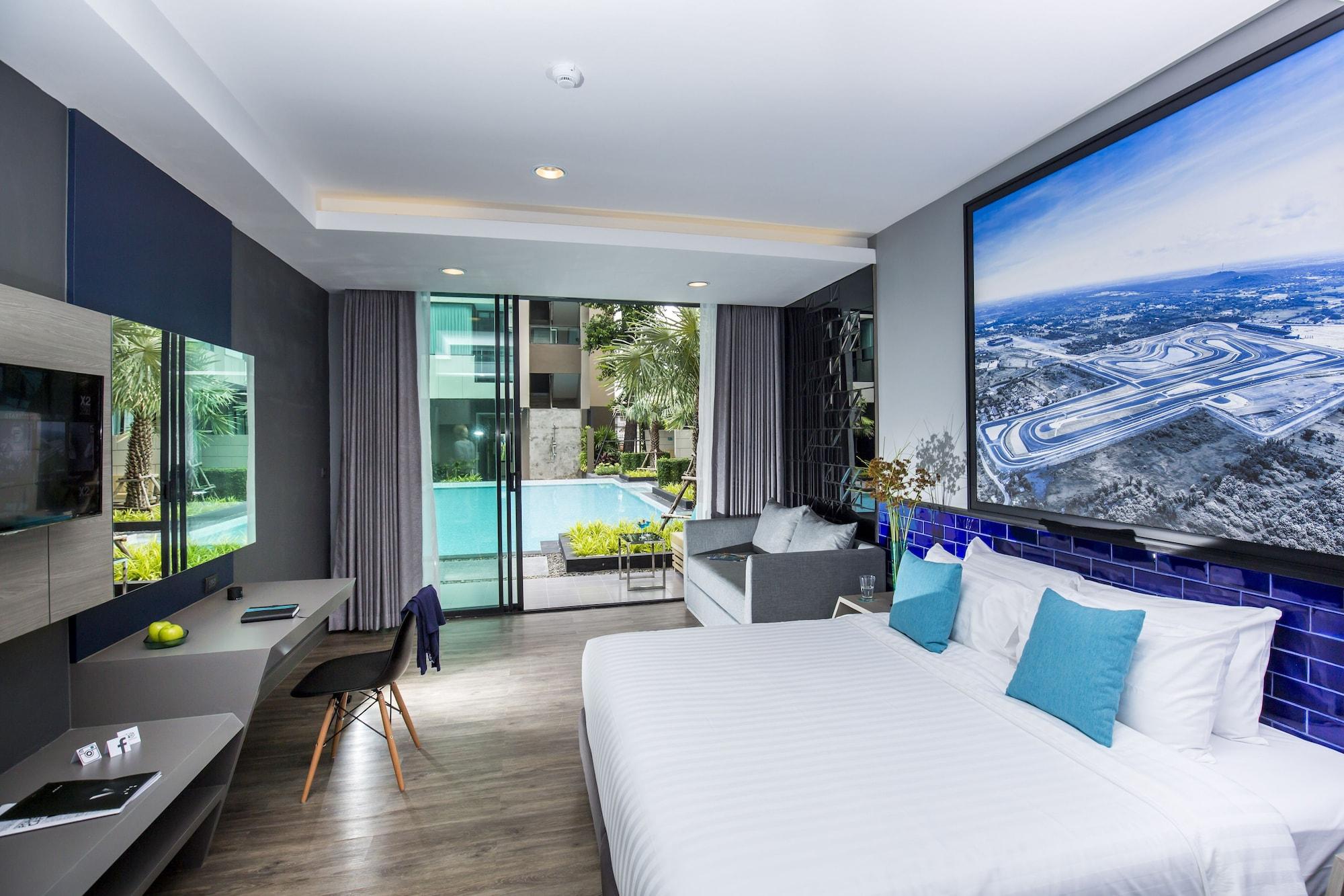 The Crystal Hotel Buriram - Formerly X2 Vibe Buriram Luaran gambar