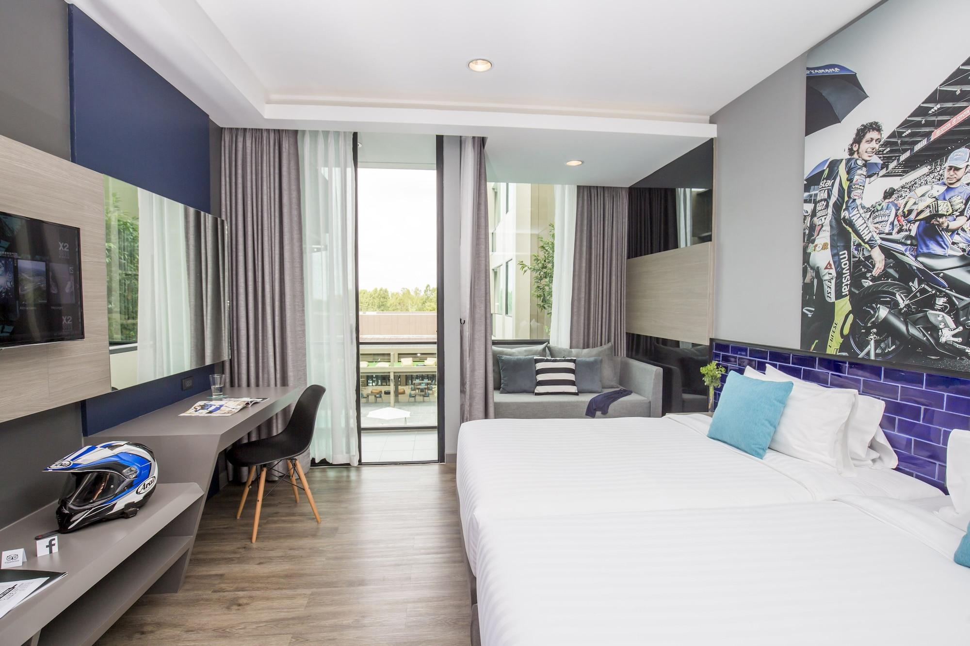 The Crystal Hotel Buriram - Formerly X2 Vibe Buriram Luaran gambar
